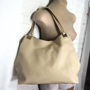 VINCE CAMUTO GENUINE LEATHER TOTE , 3 LG COMPARTMENTS EXCEL CLEAN, MAKE OFFER
